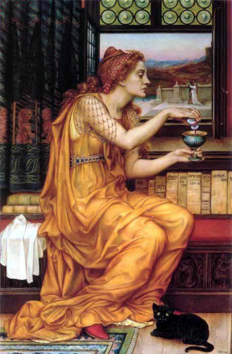Evelyn De Morgan The Love Potion Germany oil painting art